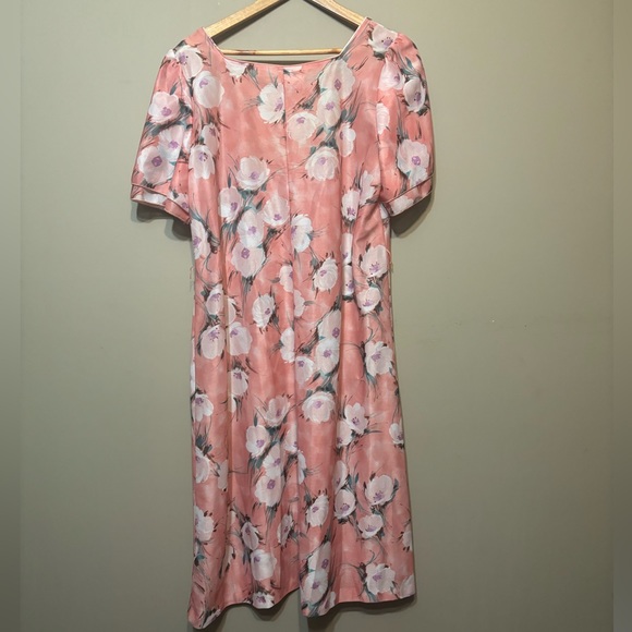 NANCY G Vintage Union Made 70’s Floral Shift Dress - Picture 7 of 7